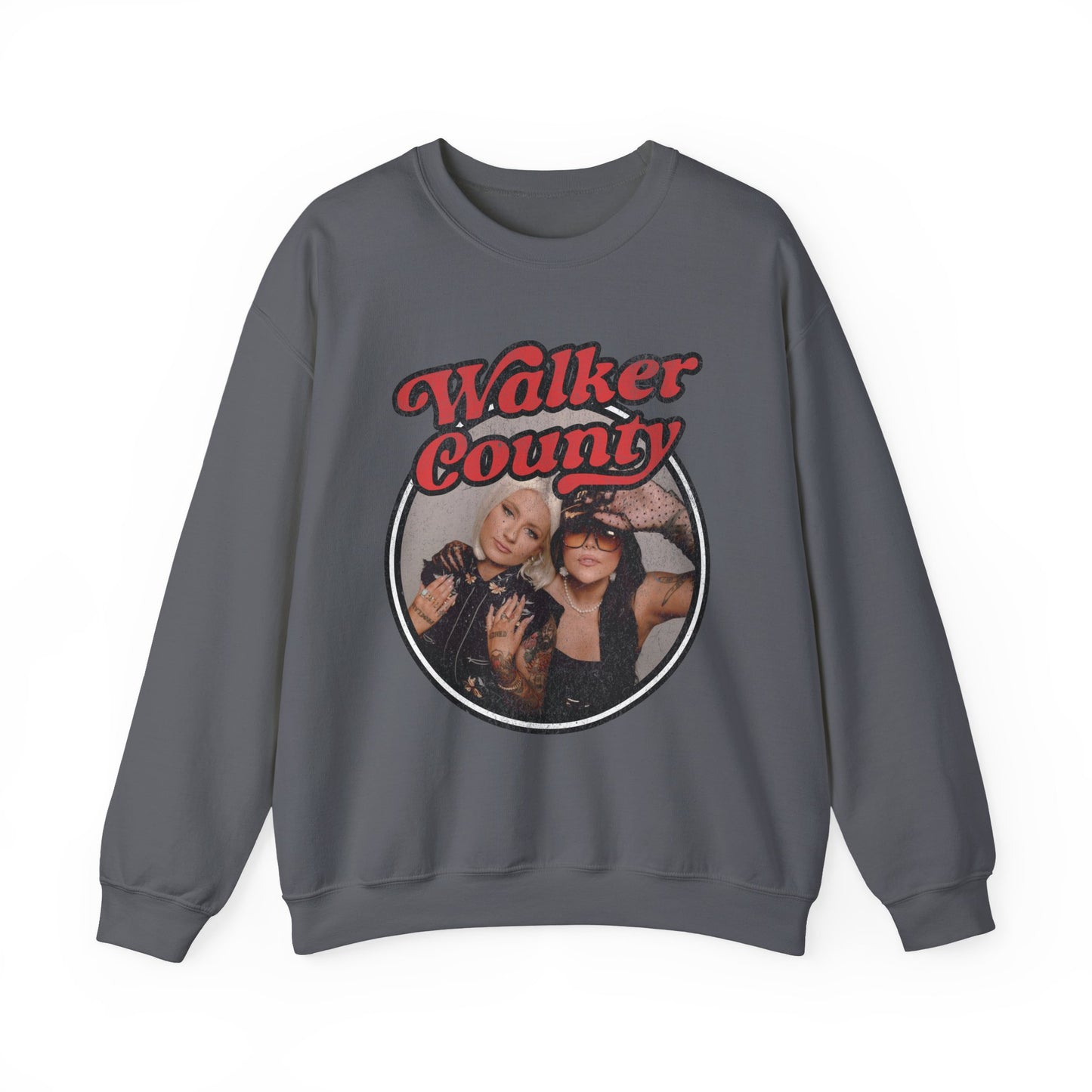 Walker County Distressed Crewneck Sweatshirt