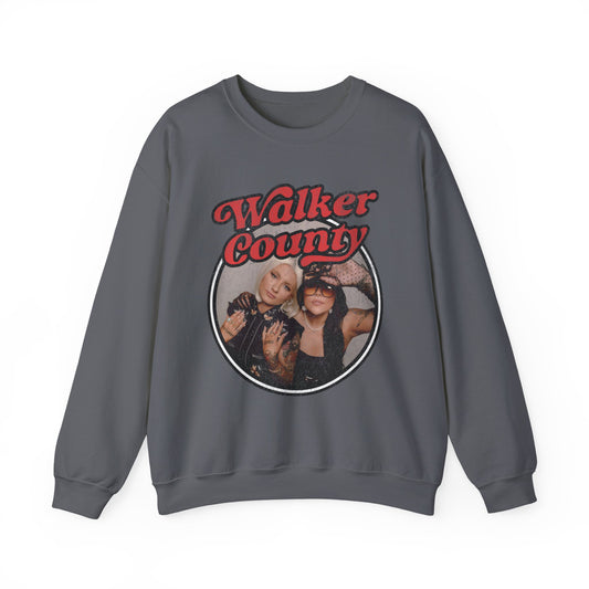 Walker County Distressed  Crewneck Sweatshirt