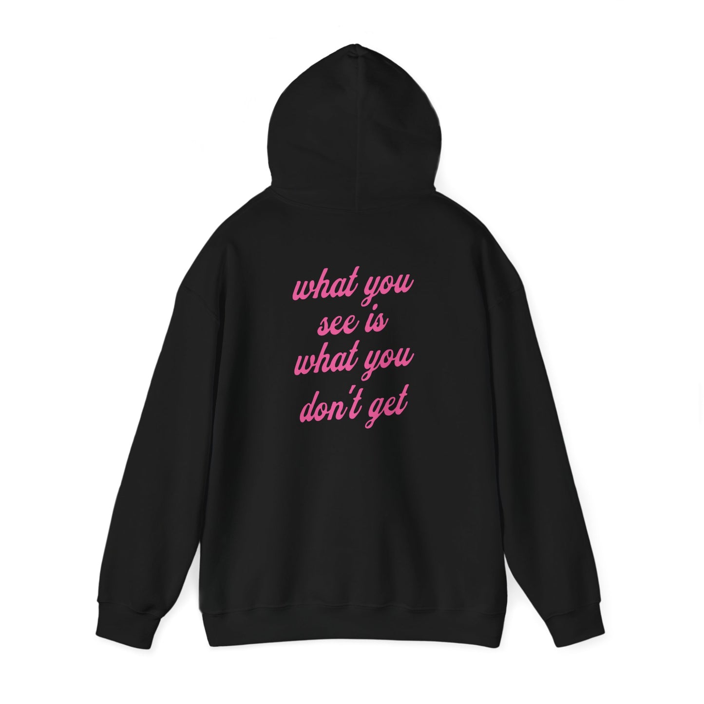 What you see is what you don't get Hooded Sweatshirt