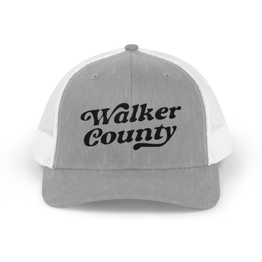 Walker County Snapback Trucker Cap -Embroidered Logo