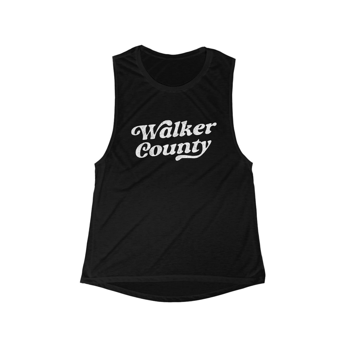 Walker County Women's Flowy Scoop Muscle Tank