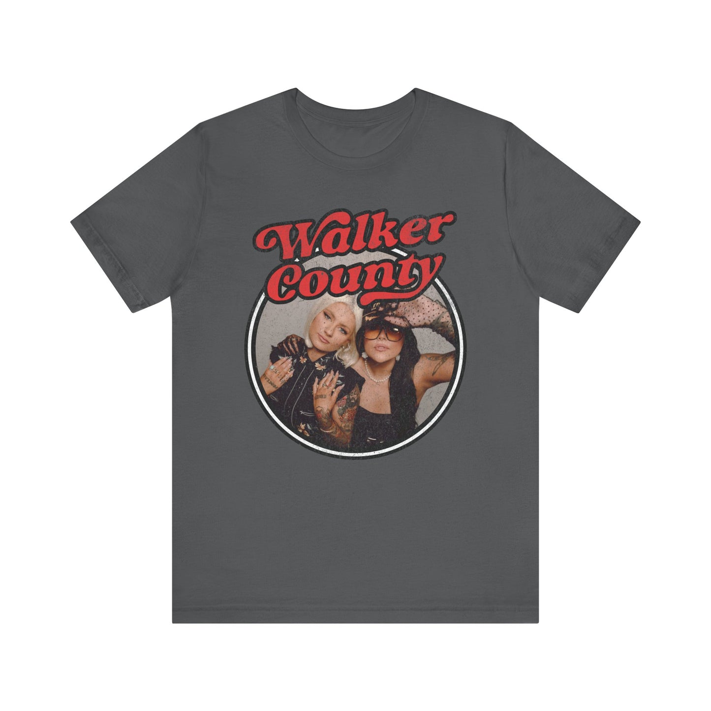 Walker County Distressed Unisex Jersey Short Sleeve Tee