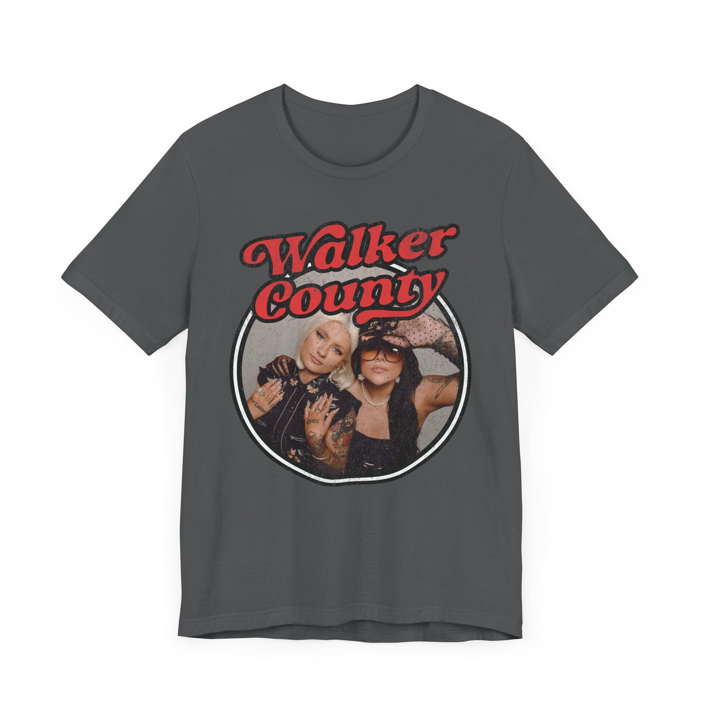 Walker County Distressed Unisex Jersey Short Sleeve Tee